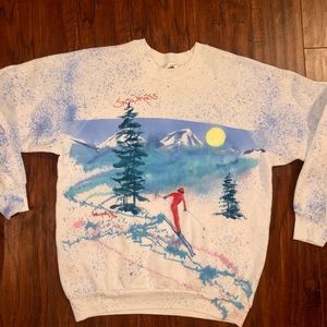 Vintage painted sweatshirt
